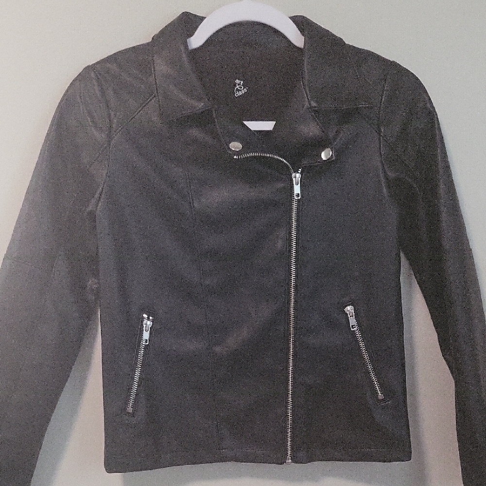 Women's Black Leather Jacket